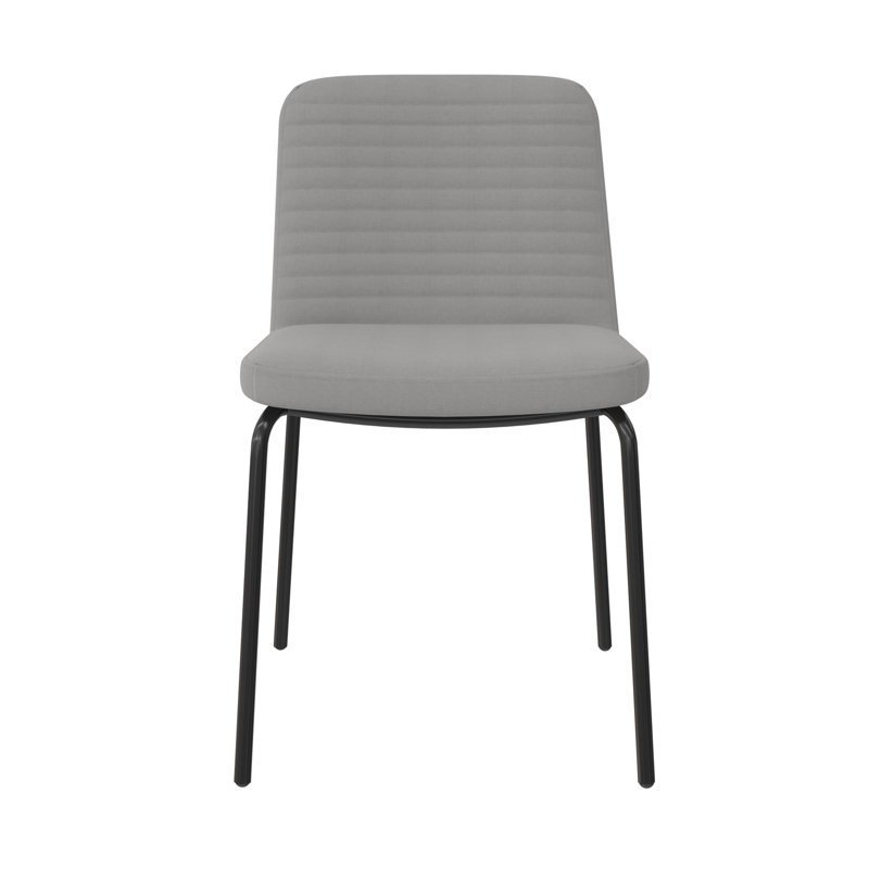 Corey 45.7cm H Tufted Linen Upholstered Side Chair