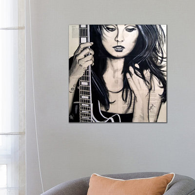 Rubee 1 Piece Wrapped Canvas Wall Art