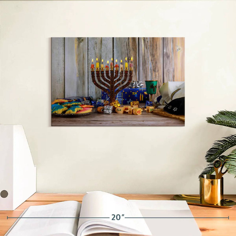 Adella Jewish Hanukkah Theme