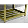 Kingston Brass Quadras 31-Inch Ceramic Console Sink with Steel Base and Shelf