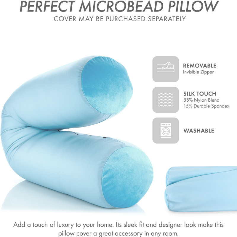 Foam Firm Cooling Pillow, Sweet Baby Blue