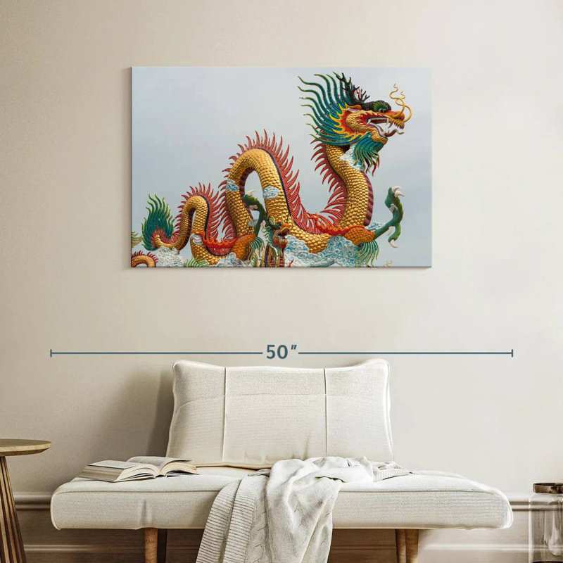 Kelan Korean Dragon, 26" H x 39" W