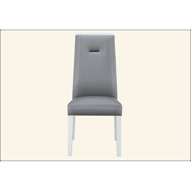 Chaises de salle à manger gris lune (ensemble de 2)