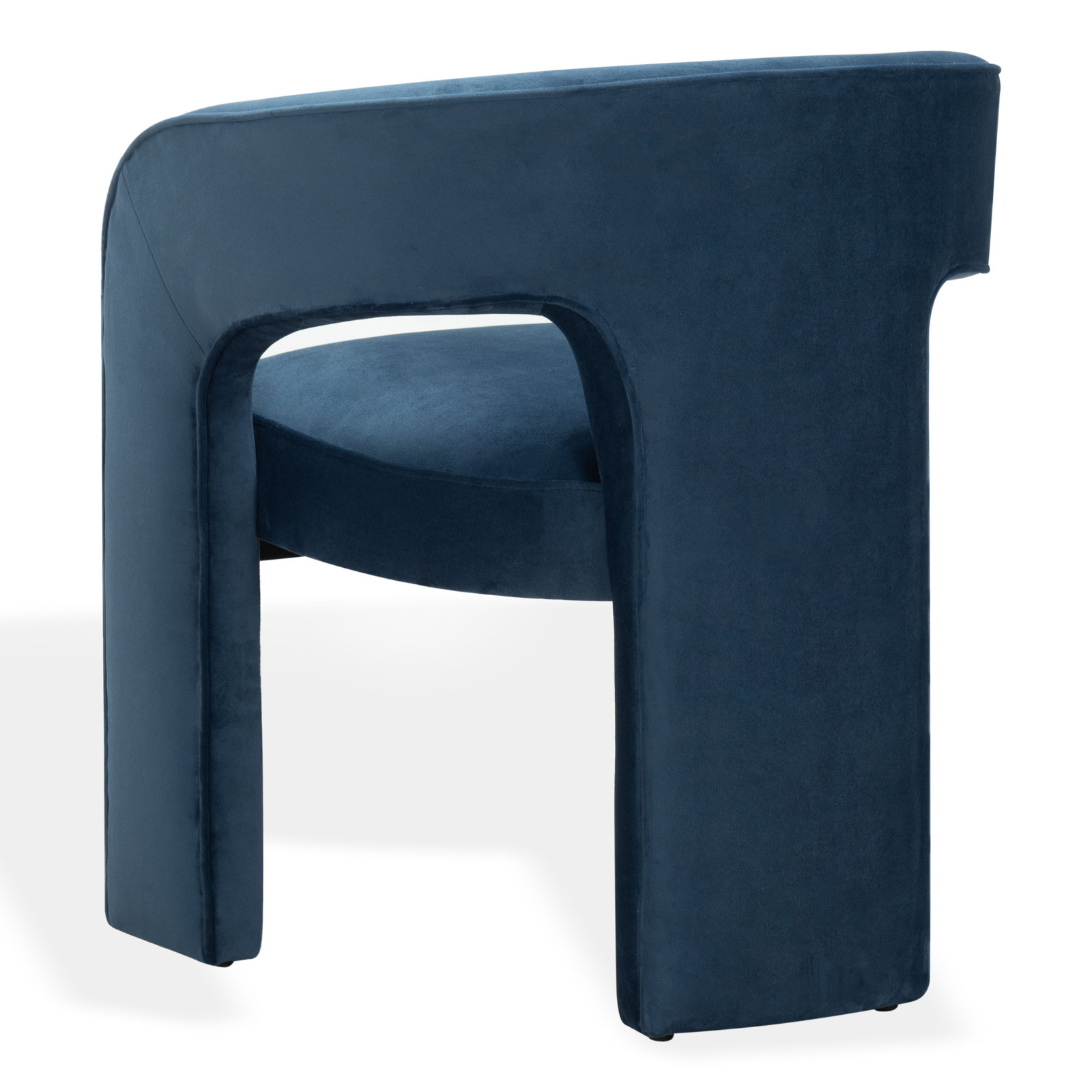 Meline Dining Chair, Navy Velvet