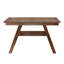 Ensemble de table de salle à manger 6 pièces à hauteur de comptoir avec tablette de rangement, ensemble de table de cuisine avec banc et 4 chaises, style rustique-2072432871