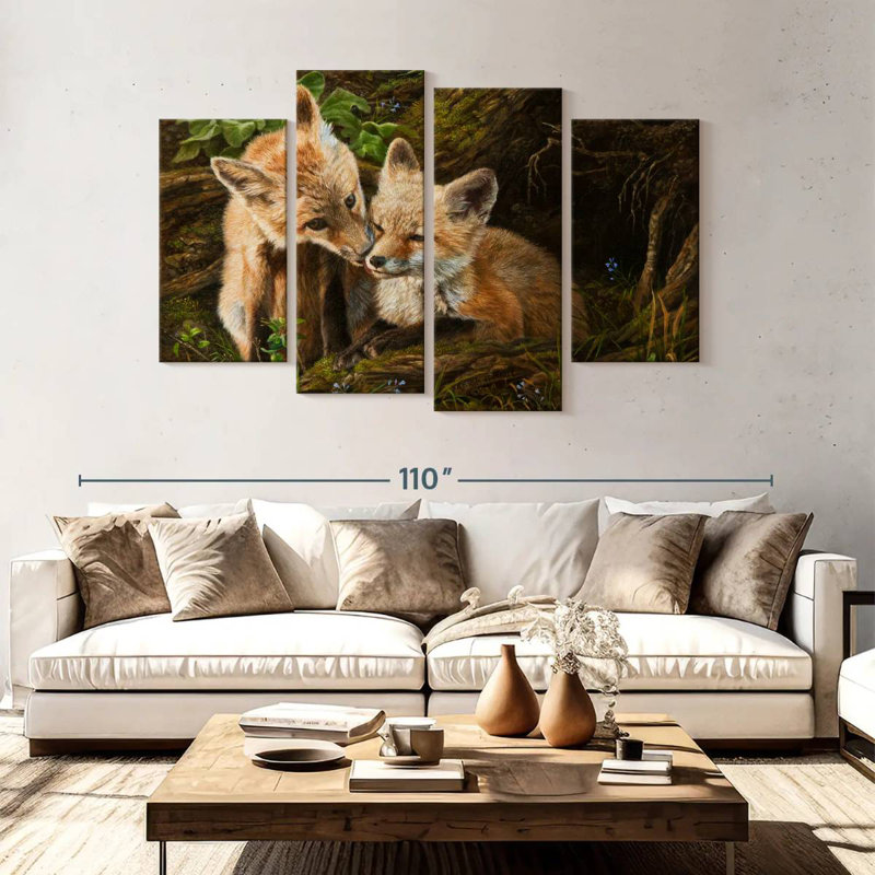 Brampt Kisses, 54" H x 84" W