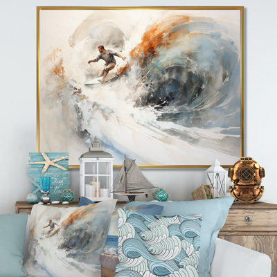 «Coastal Surfers Paradise II», reproduction sur toile