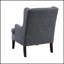 Chaise d'appoint capitonnée à boutons avec coussin en mousse, mobilier de salon confortable et élégant pour les intérieurs modernes-1106067213
