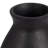 Classic Decorative Terracotta Table Vase for Home Decor - Modern Rounded Flower Vase with Elegant Tapered Neck - Versatile Accent for Displaying Fresh or Faux Floral Arrangements, 16", Black-348094926