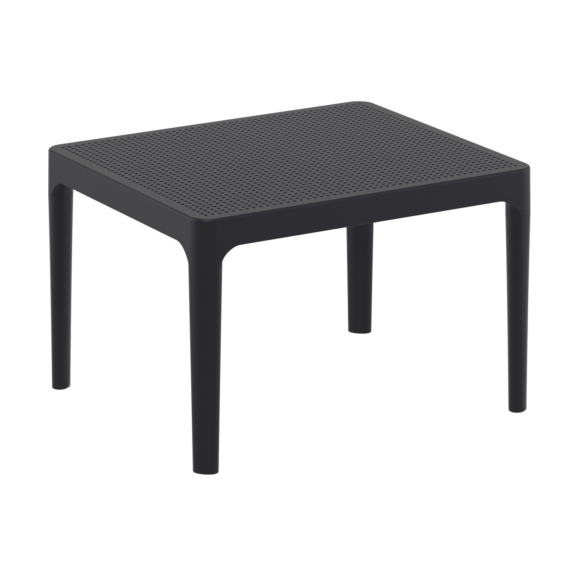 Farrah Mila Armchair 2 Person Seating Set, Black