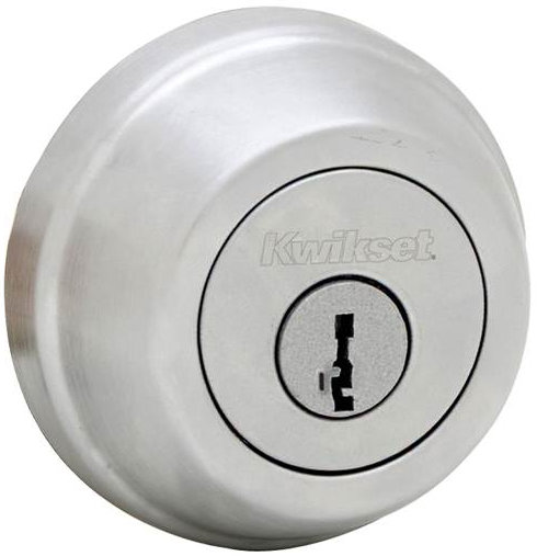 785 Double Cylinder Deadbolt with SmartKey®, Satin Chrome