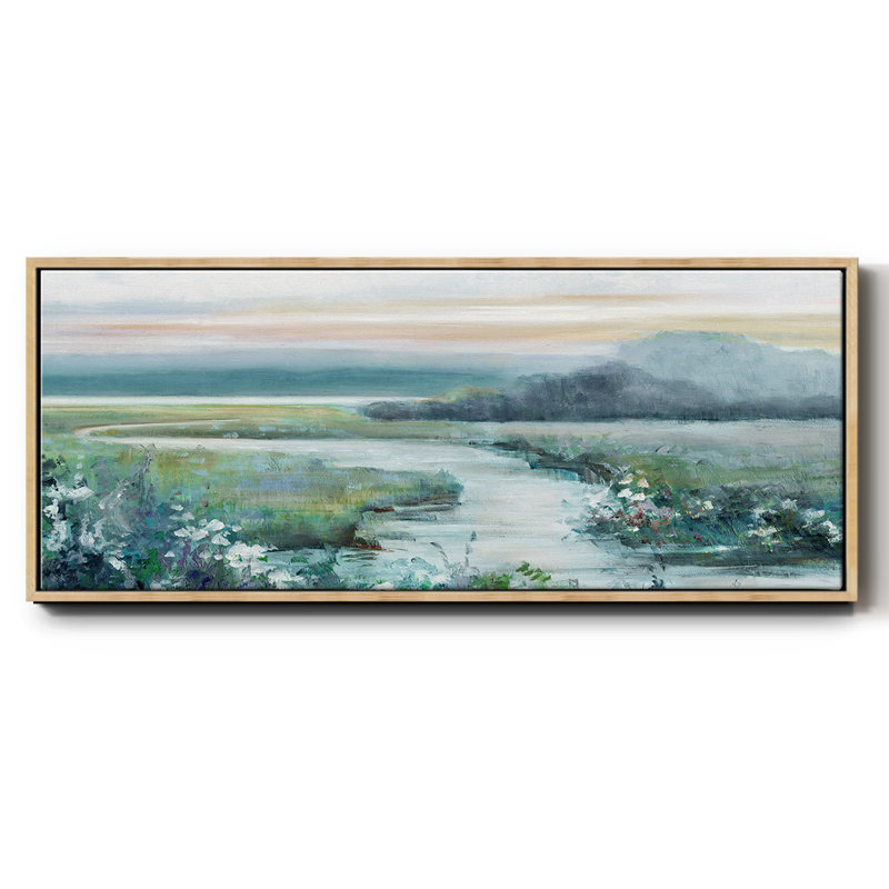 Eternity In Twilight, reproduction d'art sur toile, Naturel, H 24 po x l 60 po x P 1,5 po
