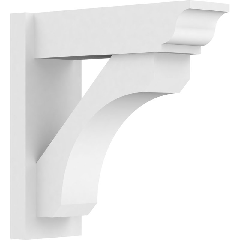 Persienne en PVC de qualité architecturale avec extrémités traditionnelles Legacy, L 7 po, H 20 po x P 20 po
