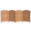 2 Ft. Tall Diamond Weave Fiber Room Divider - Dark Mocha - 8 Panel-764392063-764392056-764392062