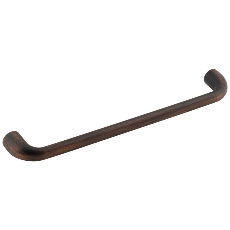 Loxley Bar Pull, Brushed Oil Rubbed Bronze, 6 5/16"