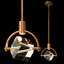 Luminaire suspendu en cristal pour îlot de cuisine à DEL Margoth-31554262