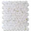 Calacatta 11" x 10" Marble Mosaic Tile-79891939