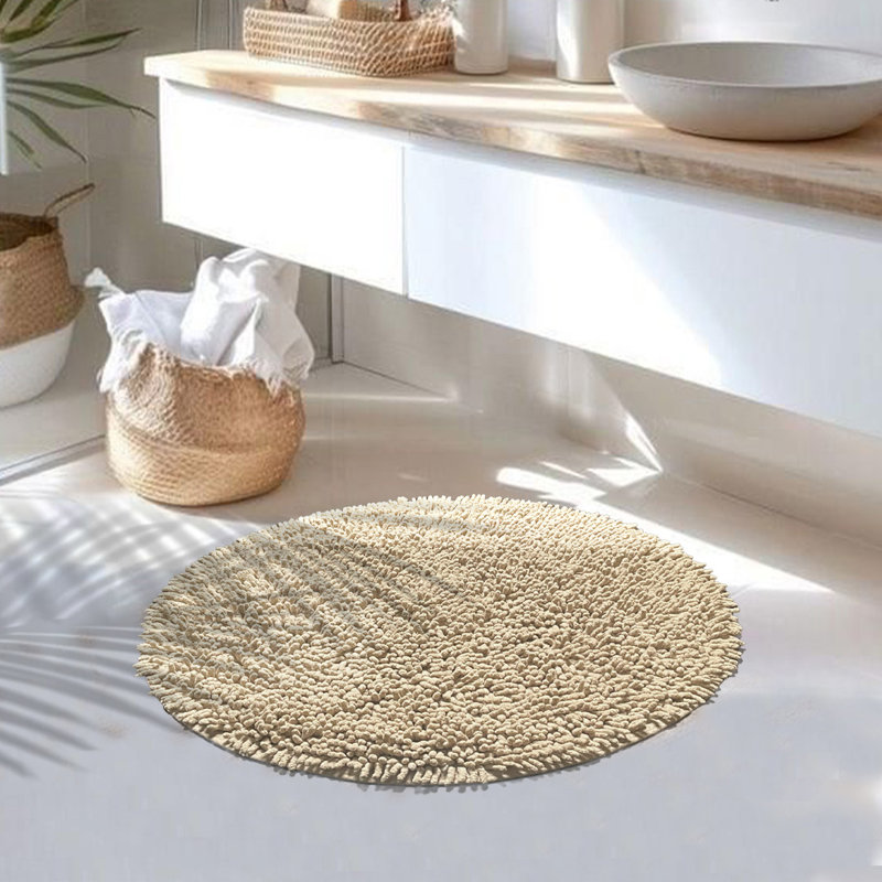Virginio Bath Rug, Beige