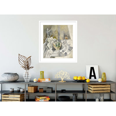 Carafe Jug and Fruit Bowl par Pablo Picasso - Impression sur toile