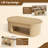 Lift Top Wood Coffee Table, Center Tea Table With Hidden Storage Compartment And Open Shelf For Living Room, Apartment, Small Space, Oak-310895067-323496858