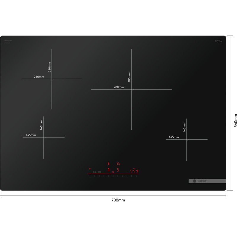 500 Series Induction Cooktop 30'' Without Frame