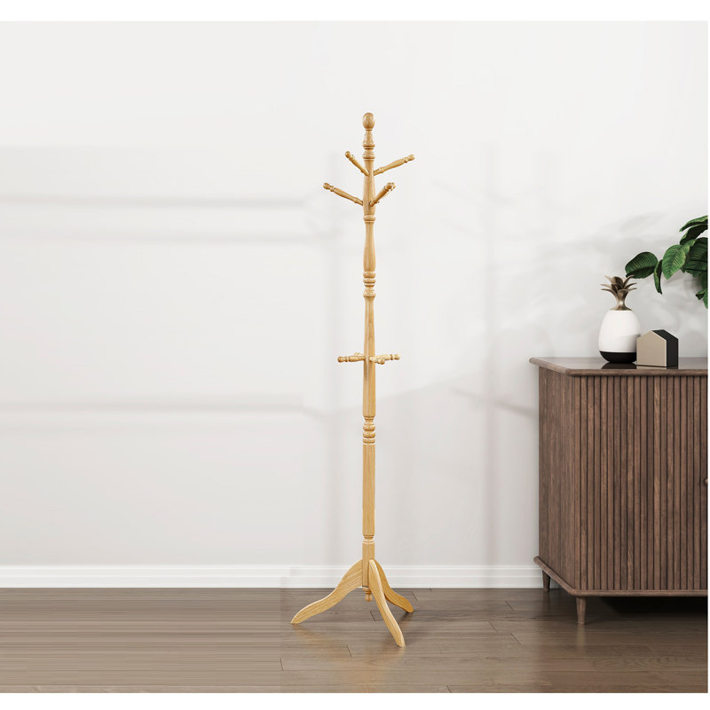 Portemanteau classique 10 pièces, Naturel