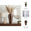 Vase sculptural en métal sculpté pour salon-712236725
