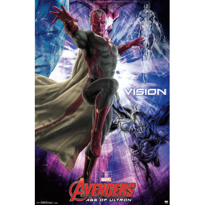 Impression sur papier 2 vision avengers