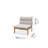 Lujane FSC Certified Teak 8pc Outdoor Patio Seating Set with Cushions