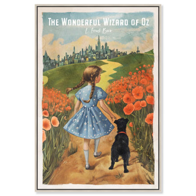 Wizard of Oz Classic Canvas Classic Book Art by Art Remedy