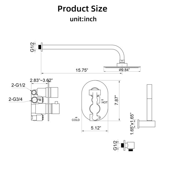 Dimensions du produit
