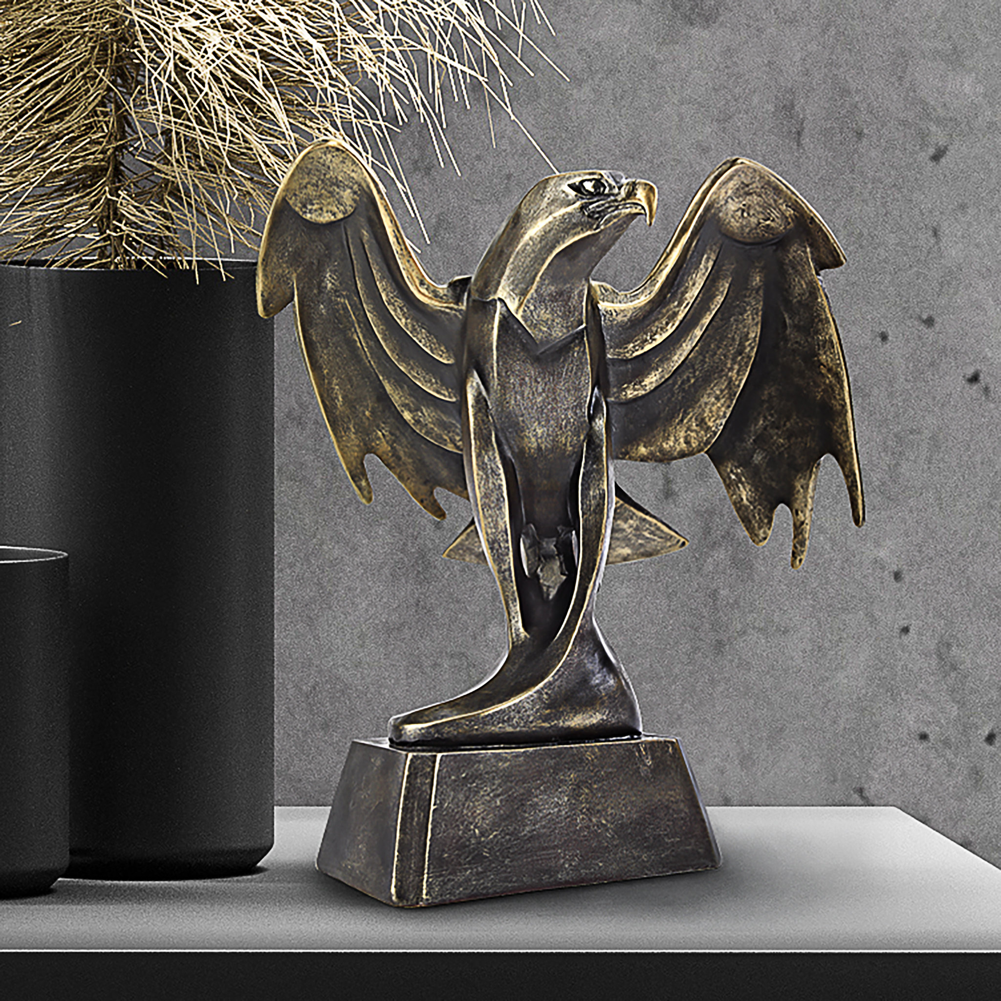 Design Toscano Forging Strength Art Deco Eagle Figurine - Wayfair Canada