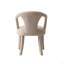 Fauteuil rembourré en tweed