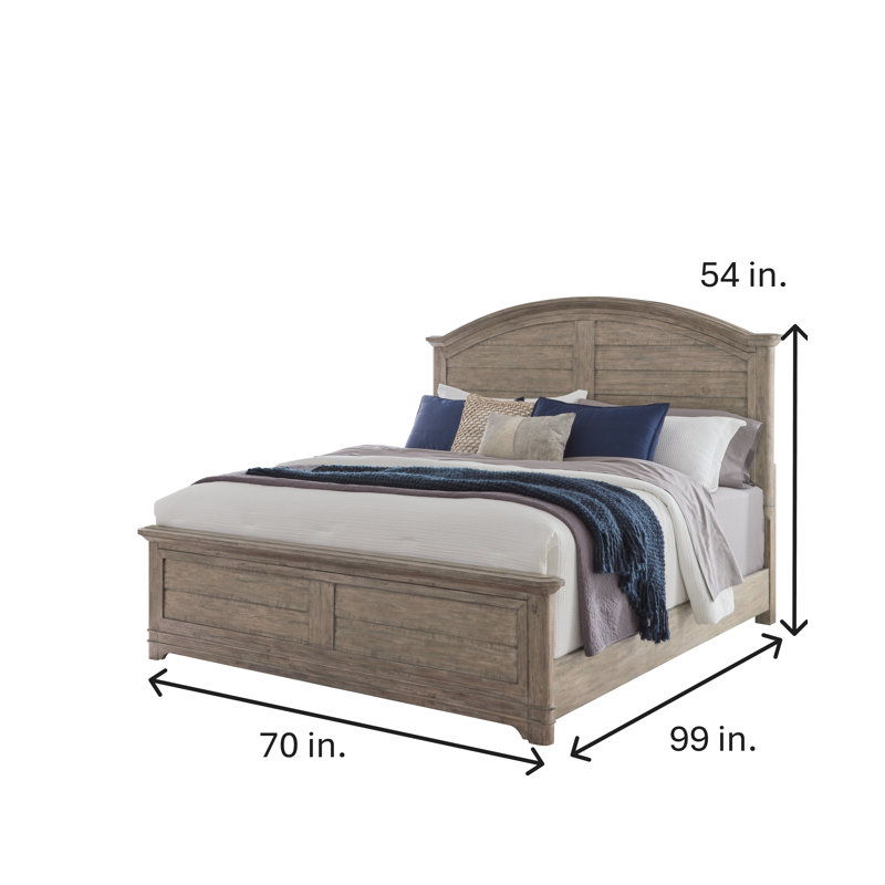 Daleia Standard Bed, Queen, Antique Sand