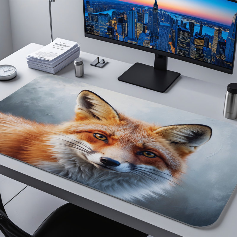 Polyester Desk Pad, 31.5x15.5