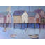 Boat House Row Print by Phyllis Adams