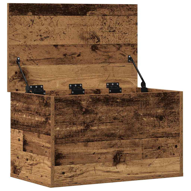 Camp Trunk / Footlocker, Old Wood