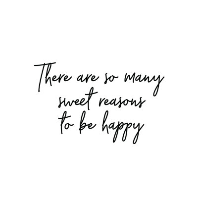 Sweet Reasons - Wrapped Canvas Print