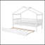 Lit en bois avec lit gigogne simple-1057143533