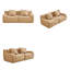 Canapé modulaire 82,7 po en tissu Teddy-614626924