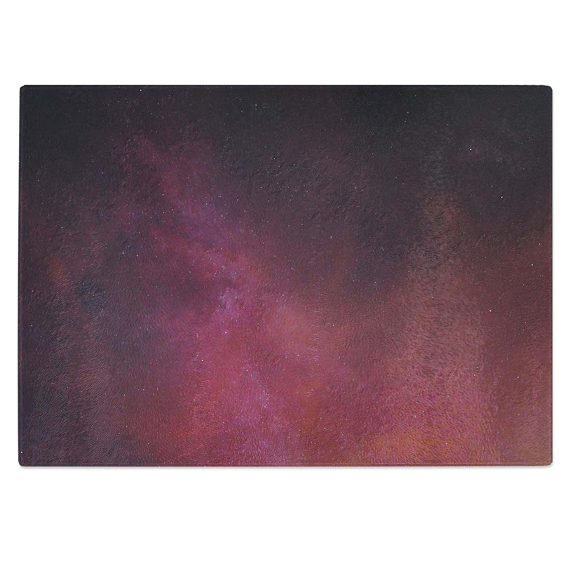 Tempered Glass Universe Vol.43 in Abstract Chopping Board, 28.5 cm W x 20 cm L