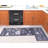 Deyanara Abstract Polyester Non-Skid Kitchen Mat