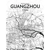 " Guangzhou City Map "
