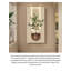 Tablette de décoration murale en bois texturé Wabi Sabi