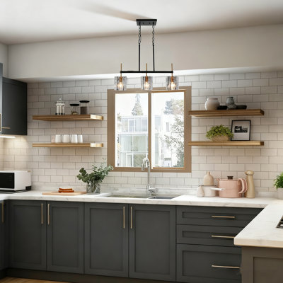 Eton 3-Light Dimmable Kitchen Island Pendant