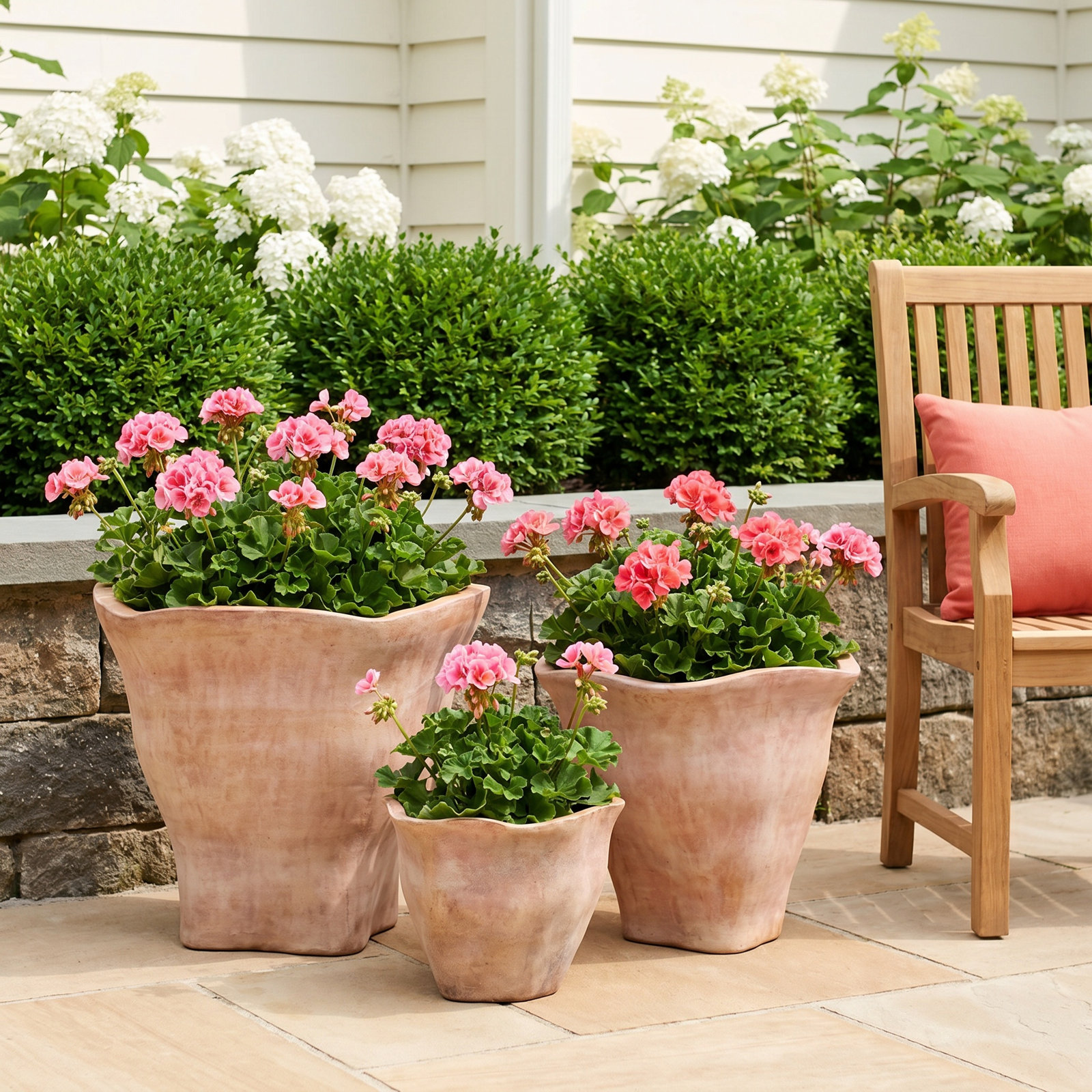 Dwyer Pot Planter, 16.75" H x 19.75" W x 19.75" D