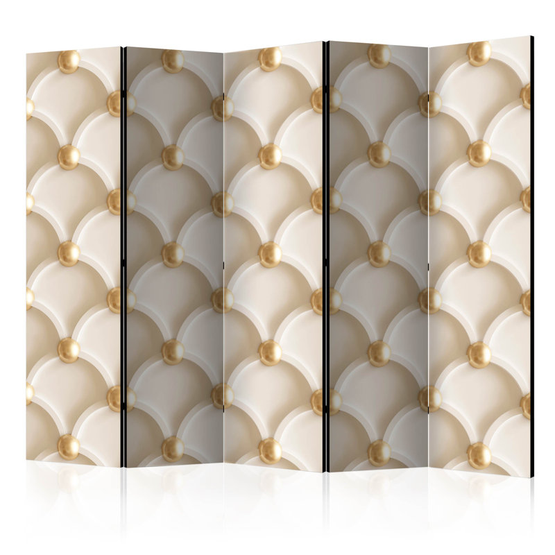 Osterville 172cm H Folding Room Divider, 5
