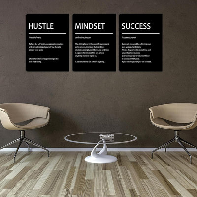 Ruffy 3 Piece Wrapped Canvas Print