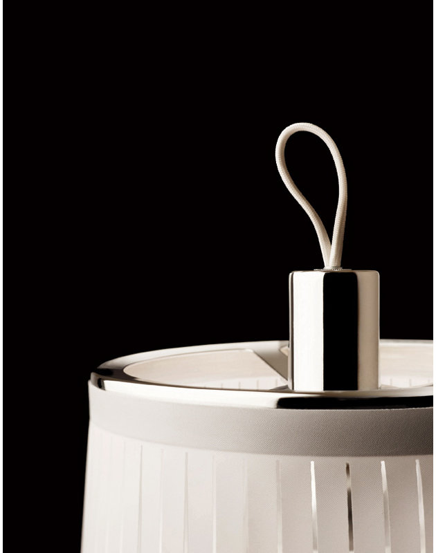 Solis Pendant, 24" H x 13" W x 13" D, White