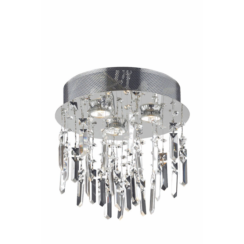 Plafonnier encastré Colne, H 14 po x l 14 po x P 14 po, 4 lumières, Coupe royale